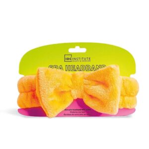 IDC Neon Orange Spa Headband Κορδέλα Μαλλιών για Μακιγιάζ