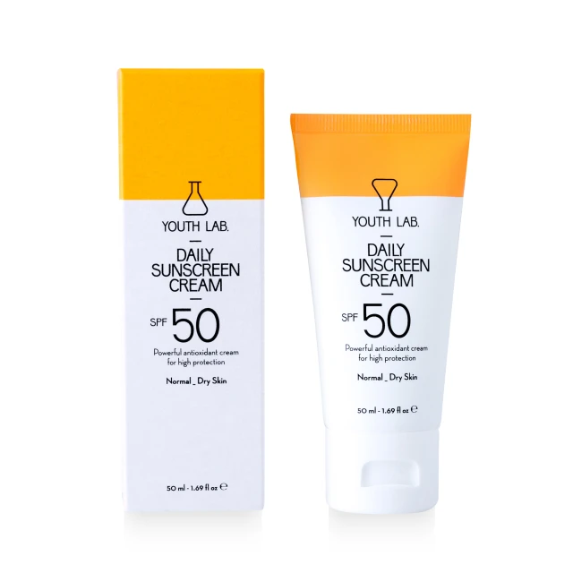 Youth Lab. Daily Sunscreen Cream Normal/Dry Skin Αντηλιακό Gel Προσώπου SPF50 50ml