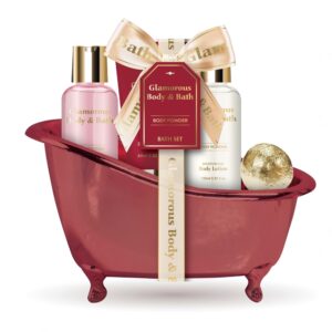 Glamorous Red Tube Body Powder