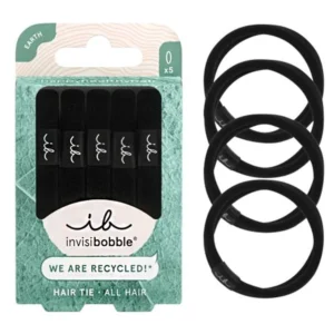 Invisibobble Hair Tie Black Λαστιχάκια Μαλλιών
