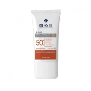 Rilastil D-Clar Uniforming Cream SPF50+ Αντηλιακή Κρέμα με Χρώμα Medium Απόχρωση, 40ml