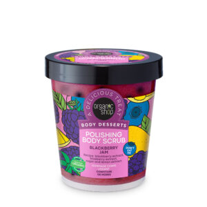 Organic Shop Raspberry Jam Body Scrub 450ml | Body Desserts