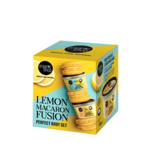 Σετ Δώρου Lemon Macaron Fusion Organic Shop 250ml + 250ml