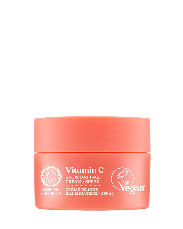 Natura Siberica Oblepikha C-Berrica Κρέμα Ημέρας SPF20 με Βιταμίνη C 50ml – Λάμψη & Ενυδάτωση